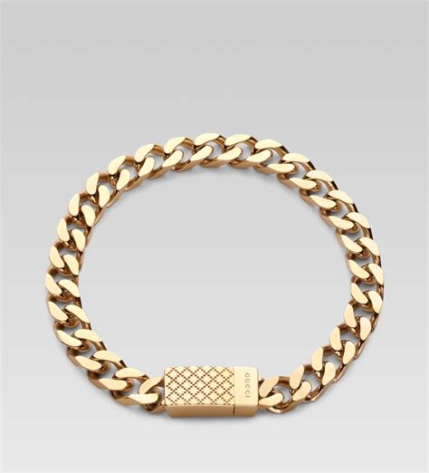 gucci mens gold jewelry|gucci men's fashion jewelry.